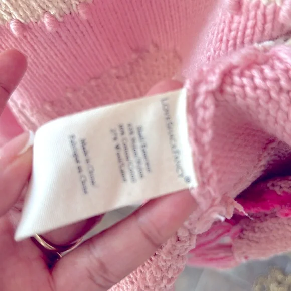 Loveshackfancy Camden Duster Sweater Jacket XS S - Picture 4 of 9